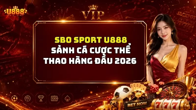 SBO Sport U888 - Sảnh Cá Cược Thể Thao Hàng Đầu 2026 